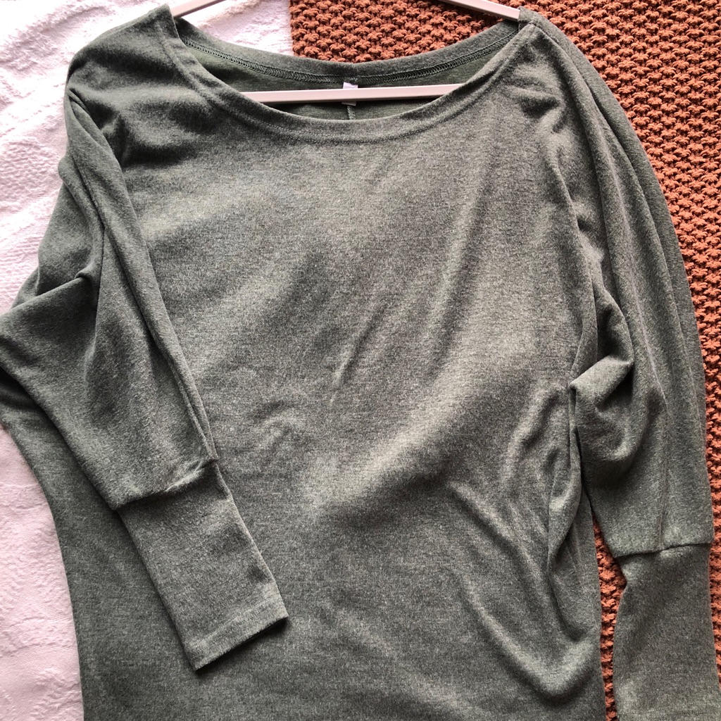 Basic Olive Green Top